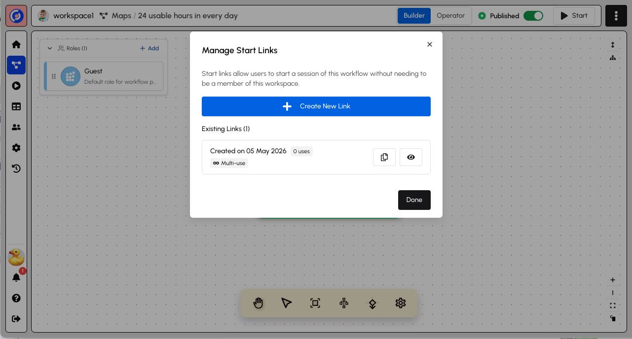 Start Link List
